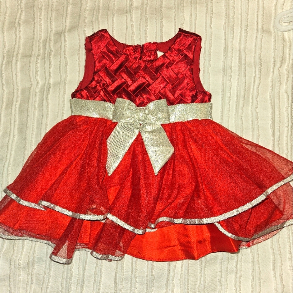 Girls red dress